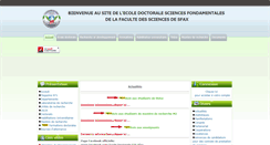Desktop Screenshot of edsf.fss.rnu.tn